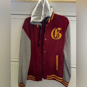 Harry Potter Gryffindor Large sweater unisex with hoodie